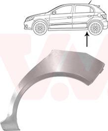 Van Wezel 5895147 - Боковина abcparts.ee