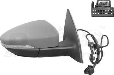Van Wezel 5891808 - Наружное зеркало abcparts.ee