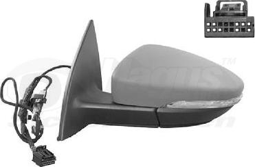 Van Wezel 5891807 - Наружное зеркало abcparts.ee