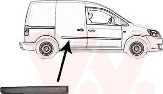 Van Wezel 5867406 - Облицовка / защитная накладка, дверь abcparts.ee