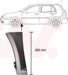 Van Wezel 5888155 - Крыло abcparts.ee