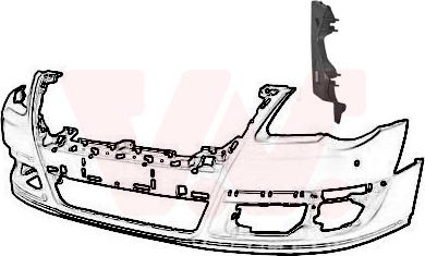 Van Wezel 5839561 - Кронштейн бампера abcparts.ee