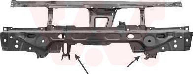 Van Wezel 5826678 - Супорт радиатора, передняя планка abcparts.ee