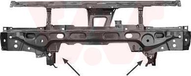 Van Wezel 5826778 - Супорт радиатора, передняя планка abcparts.ee