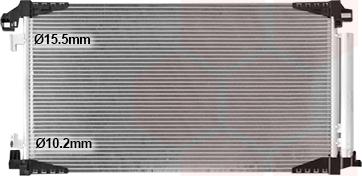 Van Wezel 53015713 - Конденсатор кондиционера abcparts.ee