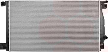 Van Wezel 53012710 - Радиатор, охлаждение двигателя abcparts.ee