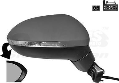 Van Wezel 5742808 - Наружное зеркало abcparts.ee