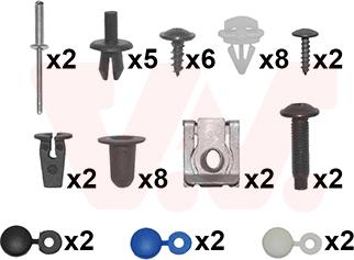 Van Wezel 5747794 - Монтажный комплект, буфер abcparts.ee