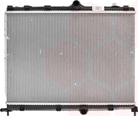 Van Wezel 09012715 - Радиатор, охлаждение двигателя abcparts.ee