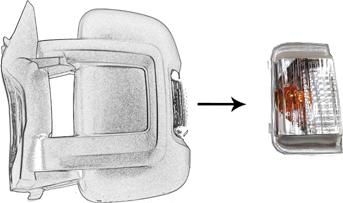 Van Wezel 0983915 - Фонарь указателя поворота abcparts.ee