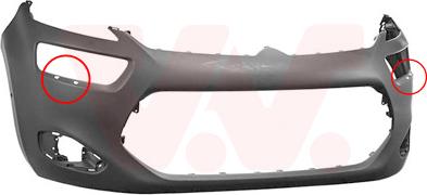 Van Wezel 0979576 - Буфер, бампер abcparts.ee