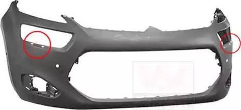 Van Wezel 0979577 - Буфер, бампер abcparts.ee