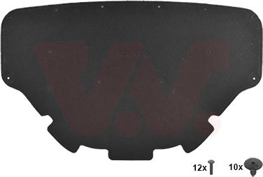 Van Wezel 0593460 - Изоляция моторного отделения abcparts.ee