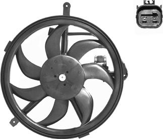 Van Wezel 0506747 - Вентилятор, охлаждение двигателя abcparts.ee