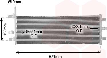 Van Wezel 06012727 - Радиатор, охлаждение двигателя abcparts.ee