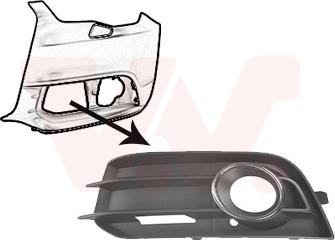 Van Wezel 0301593 - Решетка вентиляционная в бампере abcparts.ee