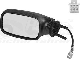 Van Wezel 0210807 - Наружное зеркало abcparts.ee