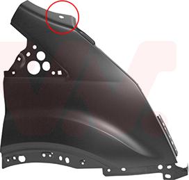 Van Wezel 1991656 - Крыло abcparts.ee