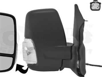 Van Wezel 1991802 - Наружное зеркало abcparts.ee