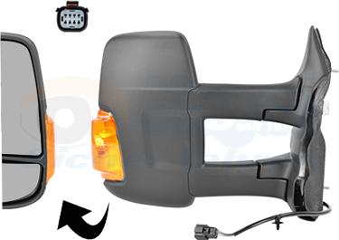 Van Wezel 1991824 - Наружное зеркало abcparts.ee