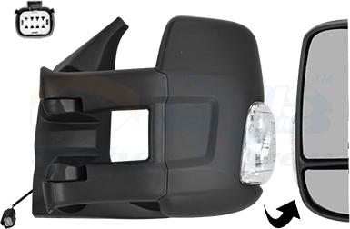 Van Wezel 1991825 - Наружное зеркало abcparts.ee