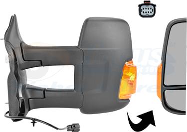 Van Wezel 1991823 - Наружное зеркало abcparts.ee