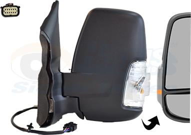 Van Wezel 1992815 - Наружное зеркало abcparts.ee