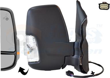 Van Wezel 1992828 - Наружное зеркало abcparts.ee