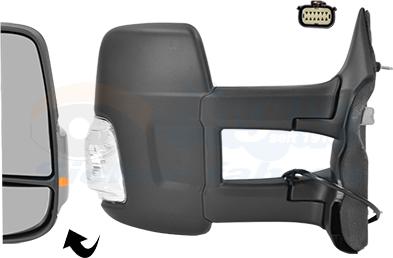 Van Wezel 1992822 - Наружное зеркало abcparts.ee