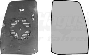 Van Wezel 1987838 - Зеркальное стекло, наружное зеркало abcparts.ee