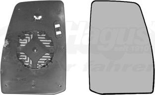 Van Wezel 1987832 - Зеркальное стекло, наружное зеркало abcparts.ee