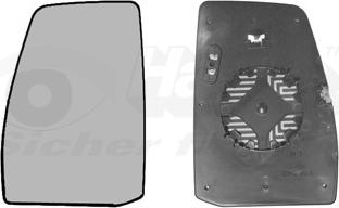 Van Wezel 1987837 - Зеркальное стекло, наружное зеркало abcparts.ee