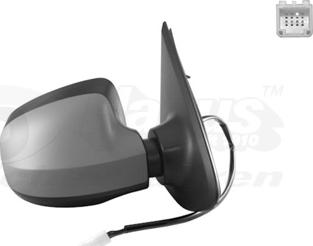 Van Wezel 1507808 - Наружное зеркало abcparts.ee