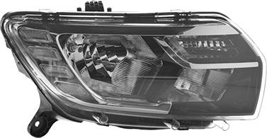 Van Wezel 1520962V - Основная фара abcparts.ee