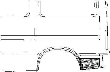 Van Wezel 1896133 - Боковина abcparts.ee