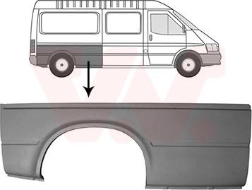 Van Wezel 1897146 - Боковина abcparts.ee