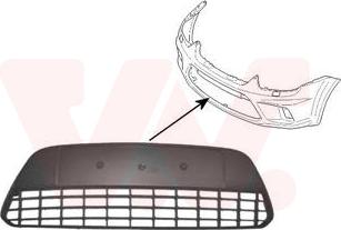 Van Wezel 1864590 - Решетка вентиляционная в бампере abcparts.ee