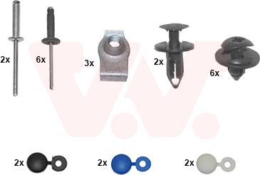 Van Wezel 1803794 - Монтажный комплект, буфер abcparts.ee