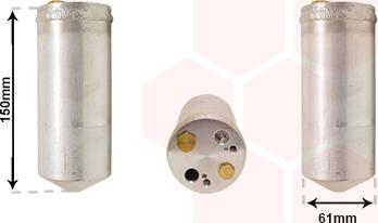 Van Wezel 1300D255 - Осушитель, кондиционер abcparts.ee