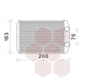 Van Wezel 17006395 - Теплообменник, отопление салона abcparts.ee