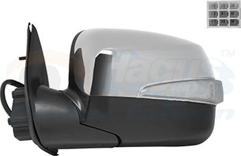 Van Wezel 3615805 - Наружное зеркало abcparts.ee