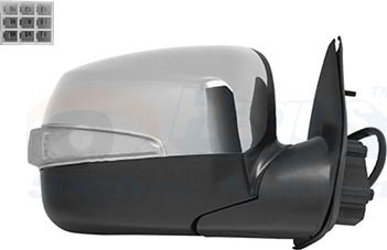 Van Wezel 3615816 - Наружное зеркало abcparts.ee