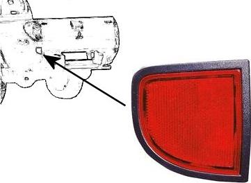 Van Wezel 3295929 - Отражатель abcparts.ee