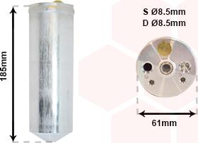 Van Wezel 3200D151 - Осушитель, кондиционер abcparts.ee