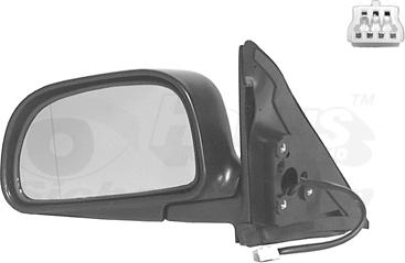 Van Wezel 3223807 - Наружное зеркало abcparts.ee