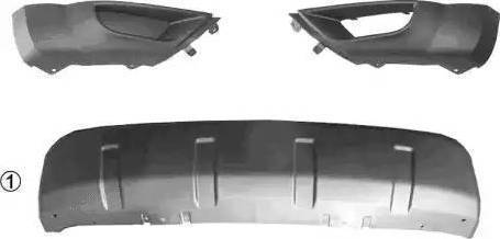 Van Wezel 3272500 - Спойлер abcparts.ee