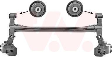 Van Wezel 3742629 - Балка моста, рама abcparts.ee