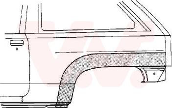 Van Wezel 3788145 - Боковина abcparts.ee