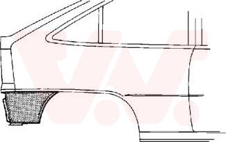 Van Wezel 3734134 - Боковина abcparts.ee