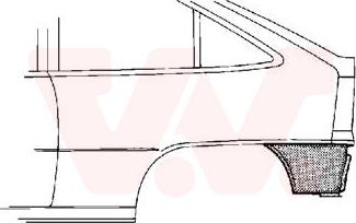 Van Wezel 3734133 - Боковина abcparts.ee